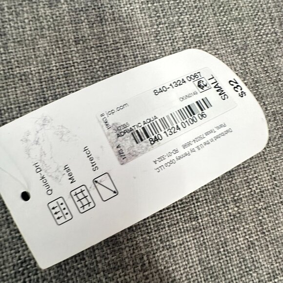 NEW Xersion Athletic Tank Top Small Adriatic Aqua/ Green Quick Dri Stretch $32 - Picture 6 of 11